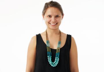 Toms Turquoise Mediterranean Strands Necklace