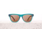 Toms Traveler By Toms Women's Dalston Matte Seaglass Sunglasses With Solid Brown Lens