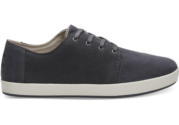 Toms Forged Iron Grey Nubuck Oxford Men's Payton Sneakers