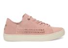 Toms Toms Pale Pink Suede Women's Lenox Sneakers Shoes - Size 9