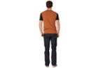 Toms Caramel And Black Pocket Henley