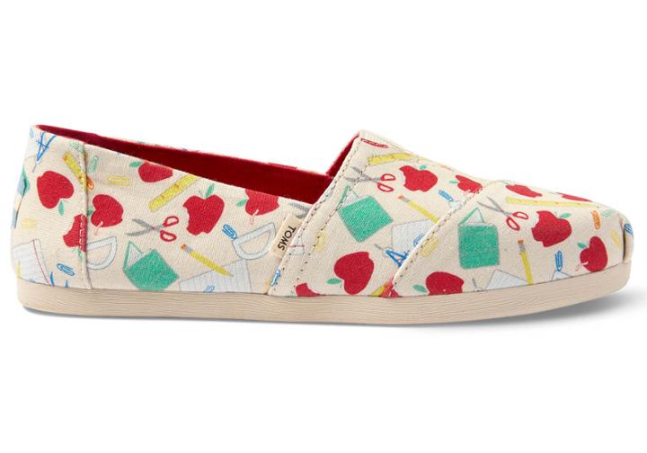 Toms Back To School Supplies Canvas Women's Classics Ft. Ortholite