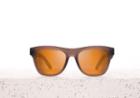 Toms Traveler By Toms Women's Dalston Matte Grey Sunglasses With Amber Mirror Lens