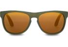 Toms Traveler By Toms Women's Manu Matte Rifle Green Sunglasses With Gold Mirror Lens