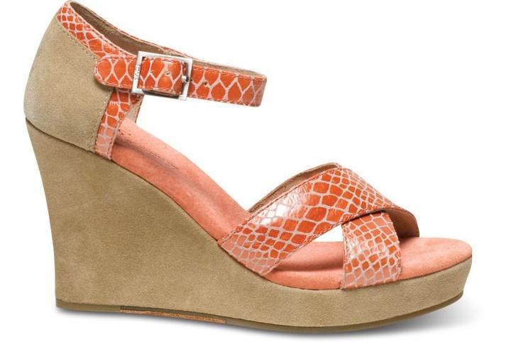 Toms Toms+  Coral  Serpentine  Strappy  Wedges