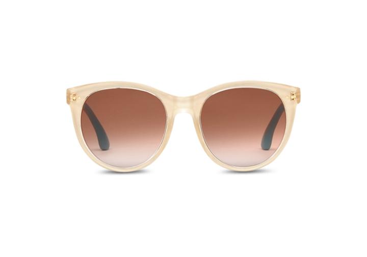 Toms Toms Margeaux Crystal Nude Sunglasses With Brown Gradient Lens