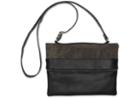 Toms Black Woven Texture Mix Jaunt Crossbody Bag