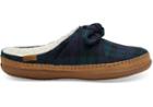 Toms Spruce Plaid Felt Bow Women's Ivy Slippers