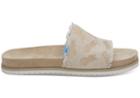 Toms Toms Gilded Pineapple Women's Paradise Slides Shoes - Size 12