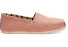 Toms Coral Pink Heritage Canvas Women's Classics