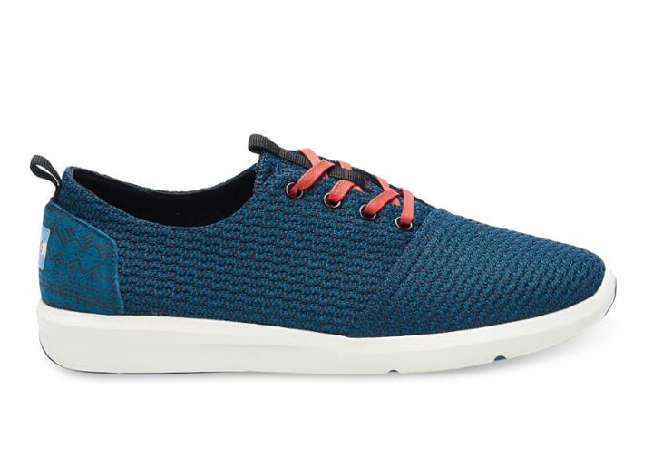 Toms Legion Blue Mesh Men's Viaje Sneakers