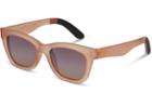 Toms Toms Paloma Matte Grapefruit Sunglasses With Navy Pink Gradient Lens