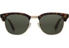 Toms Toms Gavin Tortoise Crystal Sunglasses With Green Grey Lens