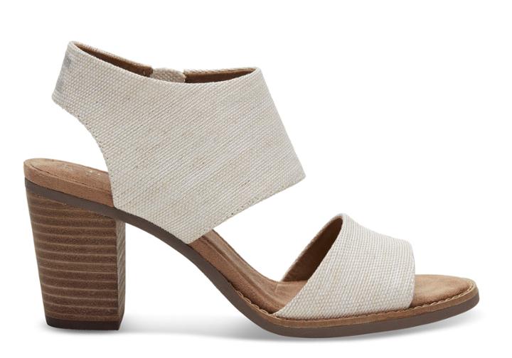 Toms Toms Natural Yarn Dye Women's Majorca Cutout Sandals - Size 8
