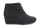 Toms Forged Iron Grey Suede Women's Kala Booties