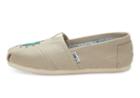Toms Giving Embroidered Globe Women's Classics