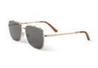 Toms Toms Irwin 201 Yellow Gold Sunglasses With Brown Gradient Lens