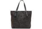 Toms Black Woven Texture Mix Vacationer Tote Bag