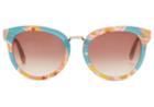 Toms Toms Yvette Summer Pineapple Sunglasses With Yellow Brown Gradient Lens