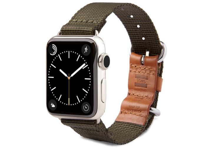 Toms Toms Band For Apple Watch Utility 42mm Olive