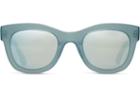 Toms Toms Chelsea Powder Blue Crystal Sunglasses With Light Blue Mirror Lens