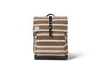 Toms Black Two Toned Stripe Trekker Backpack