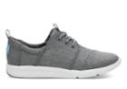 Toms Toms Steel Grey Poly Women's Del Rey Sneakers Shoes - Size 9