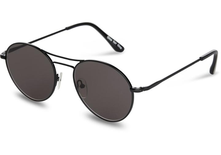 Toms Toms Melrose Matte Black Sunglasses With Dark Grey Lens