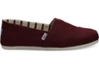 Toms Black Cherry Heritage Canvas Men's Classics