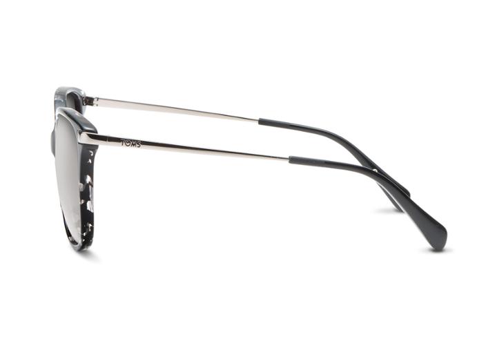 Toms Sandela 201 Black-clear Tortoise/black Grey
