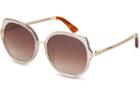 Toms Toms Lottie Champagne Crystal Sunglasses With Brown Gradient Lens