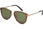 Toms Toms Franco Whiskey Tortoise Sunglasses With Brown Gradient Lens