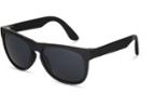 Toms Toms Manu Matte Black Polarized Sunglasses With Dark Grey Polarized Lens