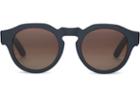 Toms Traveler By Toms Bryton Matte Blueberry Sunglasses With Solid Brown Lens