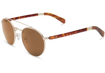 Toms Jarrett Shiny Gold Polarized Sunglasses