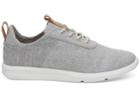 Toms Drizzle Grey Chambray Mix Women's Cabrillo Sneakers