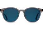 Toms Toms Bellini Matte Slate Grey Sunglasses With Indigo Blue Lens