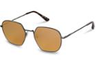 Toms Toms Sawyer Gunmetal Sunglasses With Rose Mirror Lens