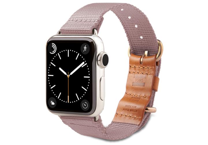 Toms Toms Band For Apple Watch Utility 38mm Dusty Pink
