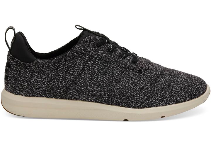 Toms Black Terry Women's Cabrillo Sneakers
