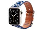 Toms Toms Band For Apple Watch Wanderlust 38mm Royal Blue Diamond