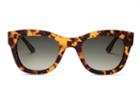 Toms Toms Chelsea Havanna Tortoise Sunglasses With Olive Gradient Lens