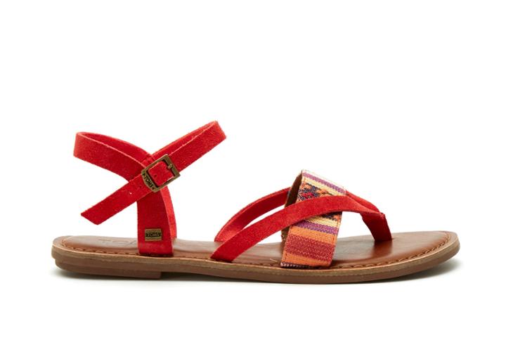Toms Cayenne Multi Striped Women's Lexie Sandals