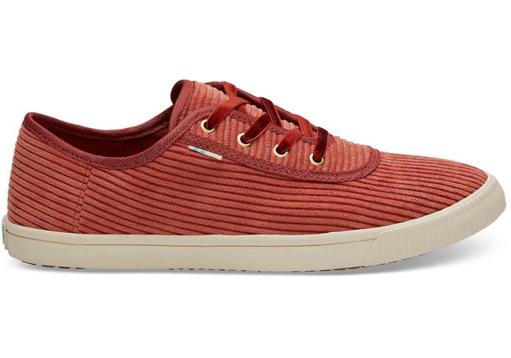 Toms Spice Corduroy Women's Carmel Sneakers