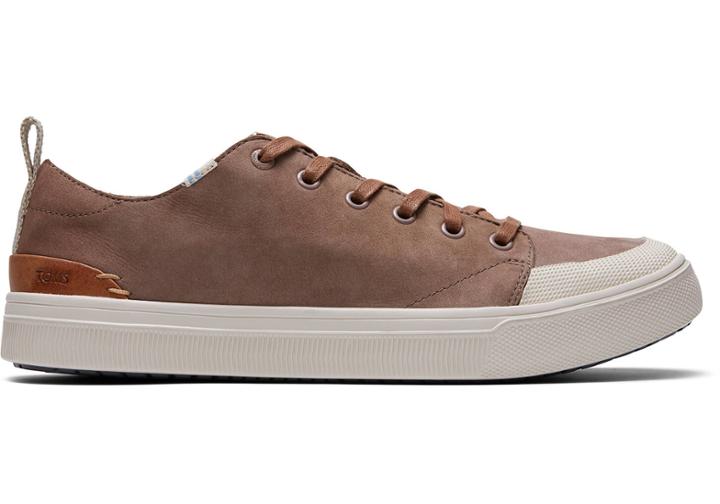 Toms Cedar Brown Suede Men's Trvl Lite Low Sneakers