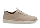 Toms Toms Desert Taupe Slubby Linen Men's Del Rey Sneakers Shoes - Size 8.5