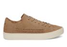 Toms Toms Toffee Suede Woven Panel Men's Lenox Sneakers Shoes - Size 10
