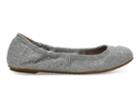 Toms Toms Drizzle Grey Linen Women's Ballet Flats Shoes - Size 9.5