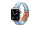Toms Toms Women's For Apple Watch Band Utility 42mm Light Blue Stripe