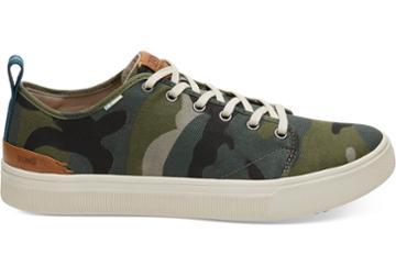 Toms Camo Canvas Men's Trvl Lite Low Sneakers